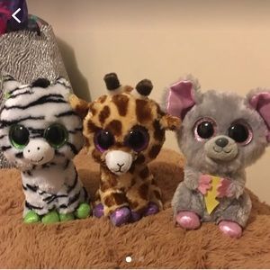 Three beanie boos. New